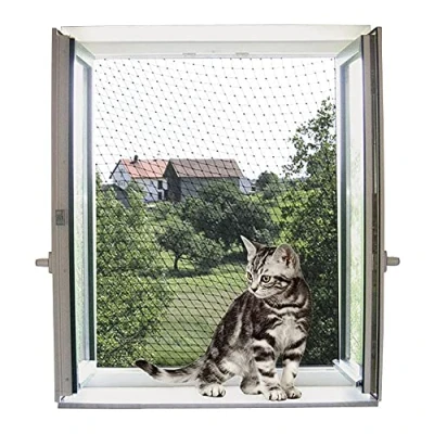 Abbildung von Kerbl Hundegitter Katzen Schutznetz 6x3 m Transparent