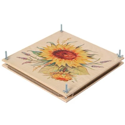 Abbildung von Bartl 111558 Riesen Blumenpresse aus Holz 30 cm x bunt Top Qualität. Made in Germany.