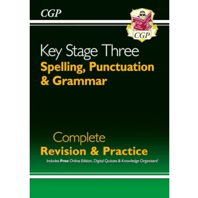 Abbildung von KS3 Spelling, Punctuation &amp; Grammar Complete Revision Practice (with Online Edition Quizzes) (CGP Practice)
