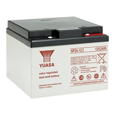 Abbildung von Yuasa Blei Akku NP24 12I Pb 12V / 24Ah mit M5 Schraubanschluss