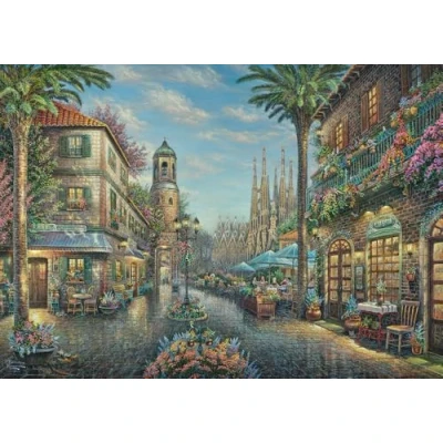 Abbildung von Schmidt Spiele Puzzle Spanisches Straßencafé, 1000 Puzzleteile