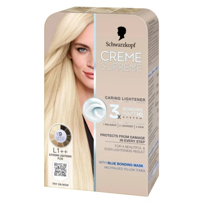 Abbildung von Schwarzkopf Creme Supreme L1++ Extreme Lightener Plus