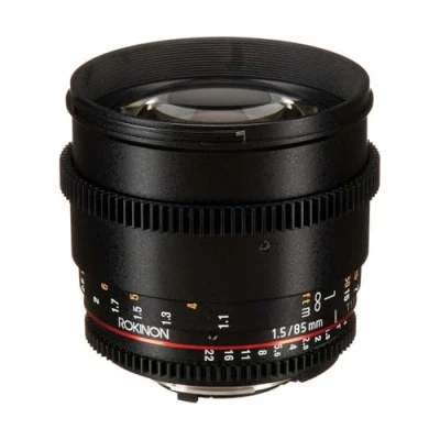 Abbildung von Rokinon Cine DS DS85M N 85 mm T1.5 AS IF UMC Full Frame Fixed Objektiv für Nikon