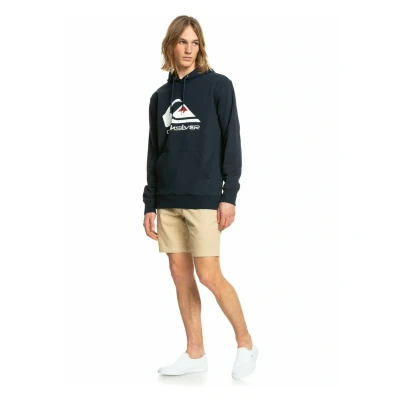 Abbildung von Quiksilver BIG LOGO Kapuzenpullover, Herren, Größe: XS, Navy blazer