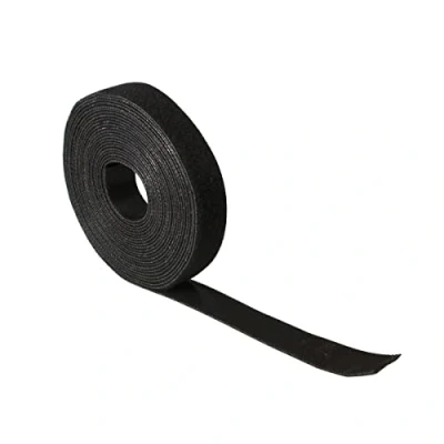 Abbildung von LogiLink KAB0055 Kabelbinder aus Klettband 10m, schwarz
