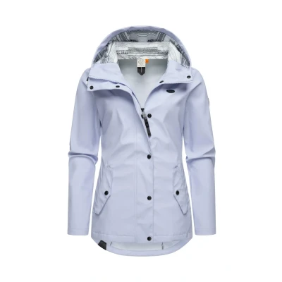 Abbildung von Ragwear Marge Regenjacke / wasserabweisende Jacke, Damen, Größe: Medium, Cloud