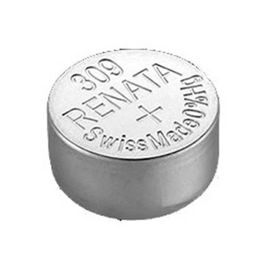 Abbildung von Renata 309 Uhrenbatterie, Swiss Made, Silberoxid, 1,5 V (SR754SW)