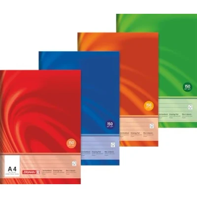 Abbildung von Brunnen 104794202 Zeichenblock Vivendi (A4, 150 g/m², 20 Blatt) sortiert