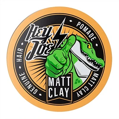 Abbildung von HEY JOE! Genuine Hair Pomade Matt Clay Pro Size Cera Mate para Pelo con Fijación Media Alta 350 ml