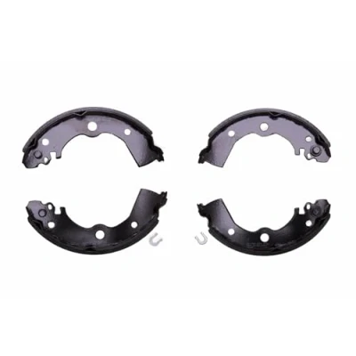 Abbildung von HELLA 8DB 355 001 411 Bremsbacken 180 31 ohne Handbremshebel NISSAN: ALMERA 1, SUNNY 3 Liftback, 1 Hatchback