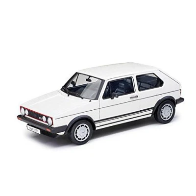 Abbildung von Volkswagen Modellauto VW Golf 1 GTI 1983 weiß