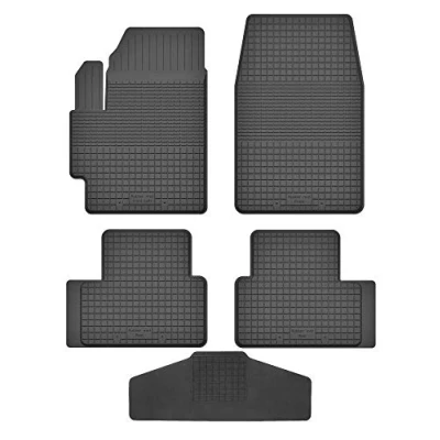 Abbildung von Fußmatte Fahrerseite für Mazda 2 II 2007 2014 Gummi Gumimatten