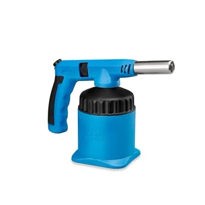 Abbildung von CFH Lötmeister PZO 7000 Profi Lötbrenner Gas Lötgerät zum Weichlöten und Hartlöten mit ergonomischem Handgriff, Piezozündung stufenlos regulierbare Flamme