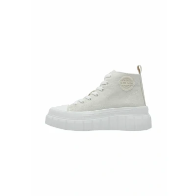 Abbildung von s.Oliver Damen Sneaker hoch mit Plateau Freizeit, Beige (Beige), 39 EU
