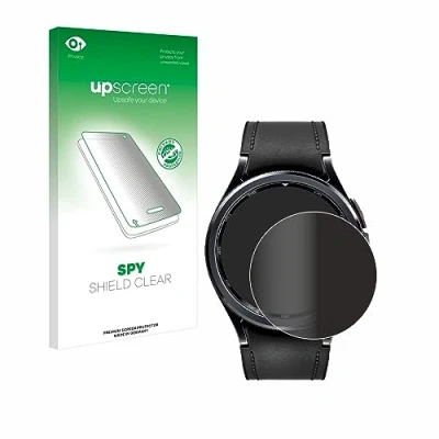 Abbildung von upscreen Anti Spy Blickschutzfolie für Samsung Galaxy Watch 6 Classic (43 mm) Privacy Screen Displayschutz Folie [Sichtschutz, Blaulichtfilter]