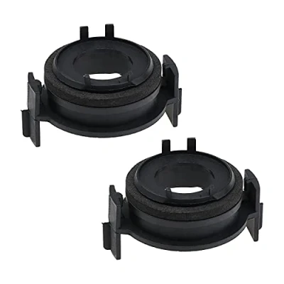 Abbildung von eMagTech 2 STÜCKE H7 LED Scheinwerferlampenhalterung Lampen Lampenfassung Adapter Basishalterung Befestigungsclips Kompatibel mit 3er E46 19992006