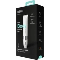 Abbildung von Braun Elektrokörperrasierer Mini Body &amp; Bikini Trimmer BS1000, Aufsätze: 1, Größe für unterwegs