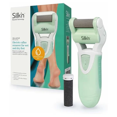 Abbildung von Silk&#039;n Elektrischer Hornhautentferner Micro Pedi, Wet&amp;Dry