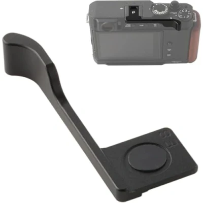 Abbildung von WEPOTO Blitzschuh Daumengriff, kompatibel mit Fujifilm X E4 Kamera