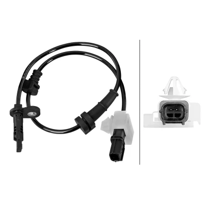 Abbildung von HELLA 6PU 358 218 741 ABS Sensor mit Klammer Hallsensor 2 520
