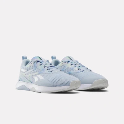 Abbildung von Reebok Nanoflex TR 2 Trainingsschuh, Damen, Größe: 41, Pale blue/footwear white/pure grey Schuhe