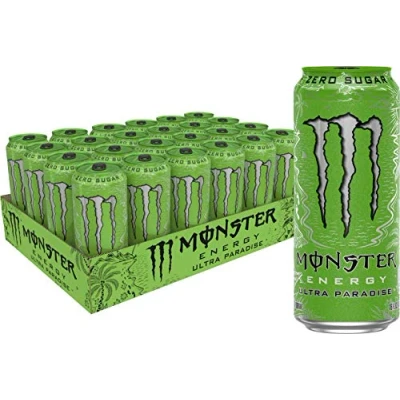 Abbildung von Monster Energy Ultra Paradise zuckerfreier Energydrink, 473 ml, 24 Stück