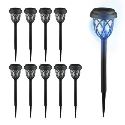 Abbildung von relaxdays LED Solarleuchte Solarlampen Set Laterne, 10er Pack