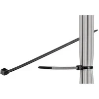 Abbildung von goobay Kabelbinder Kabelschelle wetterfester Nylon schwarz 200 mm, 2,5 mm (Bulk)