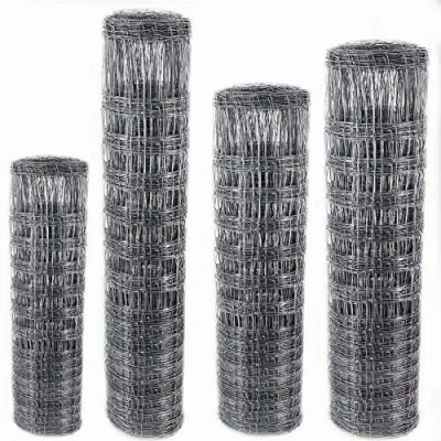 Abbildung von Praktischer Wildzaun 50m von Aquagart 150/12/30 I Knotengitter Zaun Höhe 150 cm, 12 Horizontaldrähte Maschenbreite: 30 cm Drahtzaun Forstzaun Weidezaun Knotengeflecht Maschendraht verzinkt