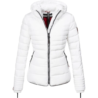 Abbildung von Marikoo Winterjacke Amber stylische Steppjacke mit Teddyfutter