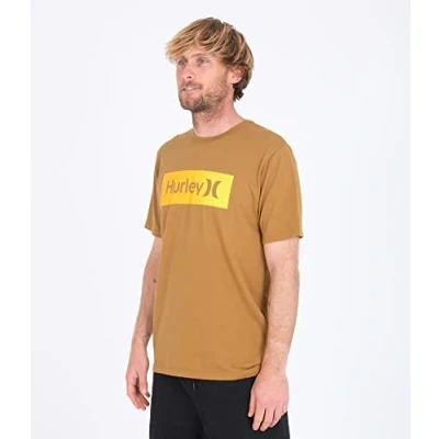 Abbildung von Hurley Herren Evd WSH OAO Boxed Gradient Ss T Shirt, Goldene Doodle, M