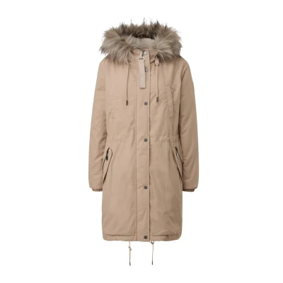 Abbildung von comma casual identity Parka, Damen, Größe: 34, Sandstein