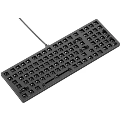 Abbildung von Glorious Gaming GMMK 2 Full Size (96%) Barebones (Frame Only) Mechanisches Tastaturgrundgerüst, Fullsize (96%), Aluminium, individuell anpassbar, RGB, Amerikanisch/ANSI Layout Schwarz