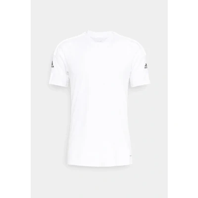Abbildung von adidas Performance Squad 21 Tshirt print, Herren, Größe: XS, White/black