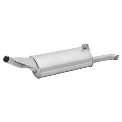 Abbildung von HELLA 8LD 366 031 801 Endschalldämpfer Easy2Fit® Kit hinten einteilig Set mit Anbauteilen für u.a. PEUGEOT 505 Break