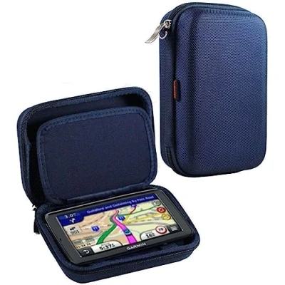 Abbildung von Navitech Dunkelblau Hartschalentasche Kompatibel Mit Dem Garmin DriveSmart 55 MT S EU