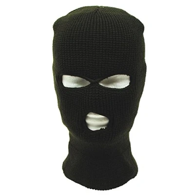 Abbildung von MFH 3 Loch Balaclava Acryl OD Grün