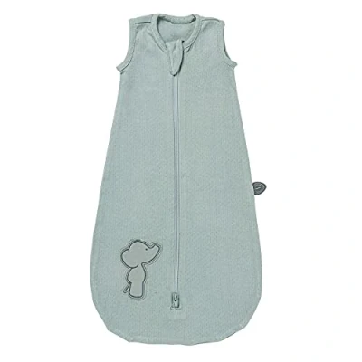Abbildung von Nattou Babyschlafsack für den Sommer aus 100 % Baumwolle (Stretch Jersey), TOG 0.5, Ca. 60 cm, Luna und Axel, Grün