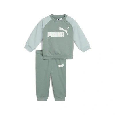 Abbildung von Minicats Essentials Raglan Crew Set Kinder PUMA Green Moon