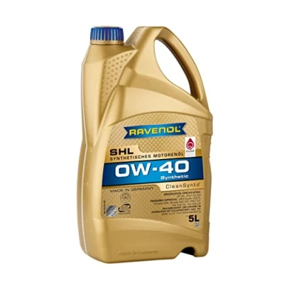 Abbildung von Ravenol SHL 0W 40 5l Motoröl 1111127 005 01 999 VOLKSWAGEN: Golf 5 Schrägheck, 4 7 MERCEDES BENZ: C Klasse Limousine
