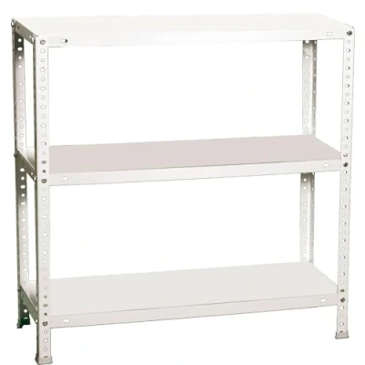 Abbildung von Simon Rack Metallregale, 900 x 800 500 mm, 3 Metallböden, 100 kg Biegepunkt, Lagerregal, Weiß Comfort
