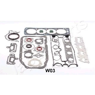 Abbildung von JAPANPARTS KM W03 Dichtungsvollsatz, Motor