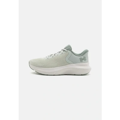Abbildung von Under Armour Charged Rogue 5 Laufschuh Straße, Damen, Größe: 40, Hydro green/silica green Schuhe