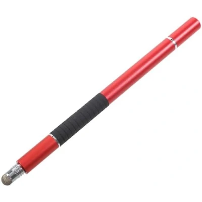 Abbildung von Universal Passive Stylus Pen mit 3 Köpfen Rot