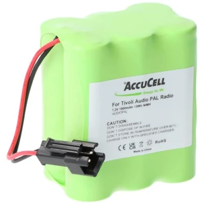 Abbildung von Akku passend für Tivoli Audio PAL Radio, iPAL MA 1, 2, 3 mit 1800mAh