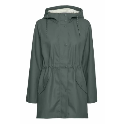 Abbildung von Vero Moda Regenjacke &quot;VMMALOU COATED JACKET&quot;, mit Kapuze