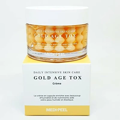 Abbildung von MEDI PEEL Gold age Tox cream, anti creme,