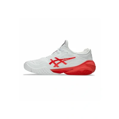 Abbildung von Asics 3 Novak Tennis Multicourt Tennisschuh, Herren, Größe: 44, White electric red Schuhe