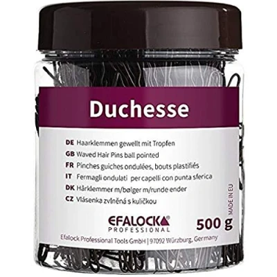 Abbildung von Efalock Duchesse Haarklemmen 5 cm 500 g braun
