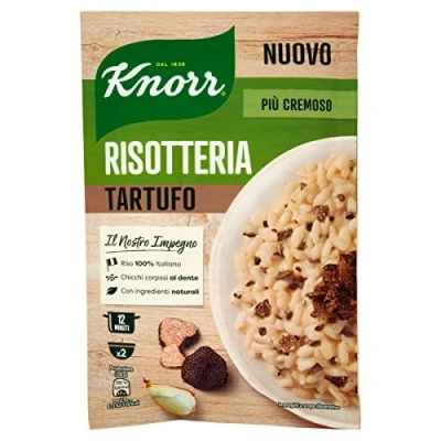 Abbildung von 3x Knorr Risotto Tartufo Reis Trüffel 175g 100% italienisch Fertiggerichte